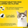 AdTab til katte, 0.5-2 kg, 3 stk - Loppemiddel