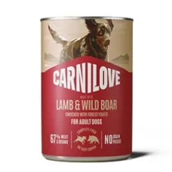 Carnilove Dog Paté Lamb & Wild Boar, 400g