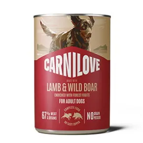 Carnilove Dog Paté Lamb & Wild Boar, 400g