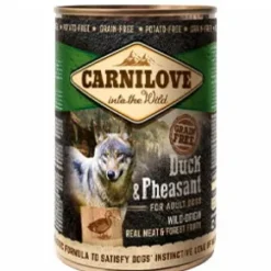 Carnilove Dog Vådfoder, And & Fasan, 400 g