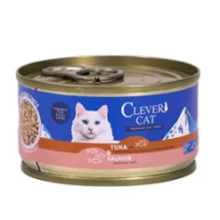 Clever Cat Shredded, Tuna & Salmon, 70g