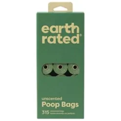 Earth Rated hundeposer, Unscented 315 stk