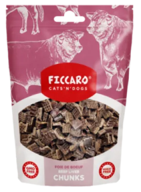 Ficcaro Beef Liver Chunks, 100g