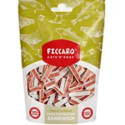 Ficcaro Small Chicken & Cod Sandwich, 100g