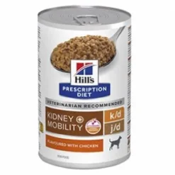 Hills K/D + J/D Hund, 370g vådfoder, Chicken