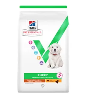 Hills VetEssentials Puppy Large Breed, Kylling, 14 kg