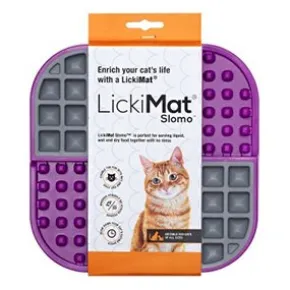 LickiMat Slomo Kat, Lilla 20 cm.