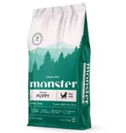Monster Dog Grain Free Puppy S/M, Lamb/Duck