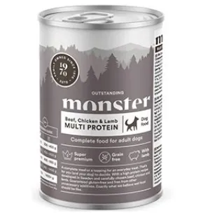 Monster Dog Multi-Protein Beef, Chicken, Lamb, 400g