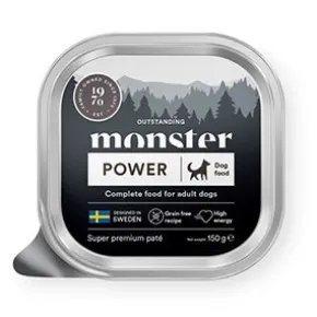 Monster Dog Power Paté Tray, 150g