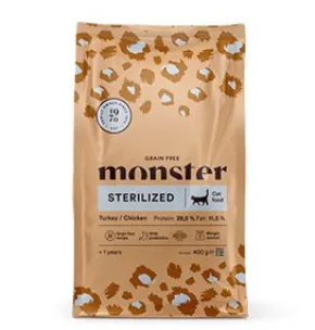 Monster Kat, Grain Free Sterilized Turkey/Chicken