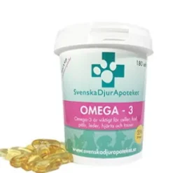 Svenska DjurApoteket Omega-3 180softgel