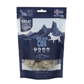 Treateaters Iceland Cod Skin Chips, 70g