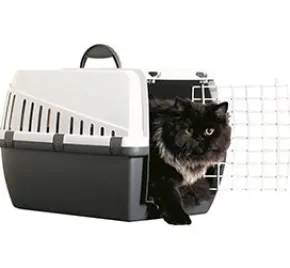 Trotter 2 Transportbur Kat & Hund, Grå