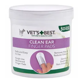 Vets Best Clean fingertut til ørepleje, 50 stk