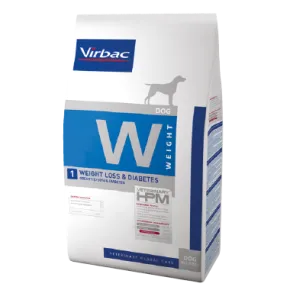 Virbac HPM Dog W1 - Weight Loss & Diabetes