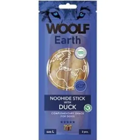Woolf Earth Noohide Sticks, Duck, Large, 2 stk