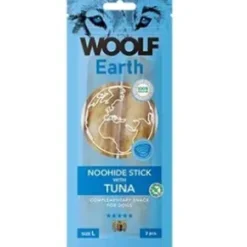Woolf Earth Noohide Sticks, Tuna Large, 2 stk